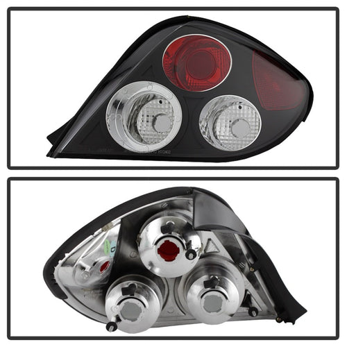 Spyder Hyundai Tiburon 03-05 Euro Style Tail Lights Black ALT-YD-HYT03-BK OffRoadUSA.com