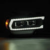 AlphaRex 19-24 Ram 2500/3500/4500/5500 PRO-Series Halogen Projector Headlights Black OffRoadUSA.com
