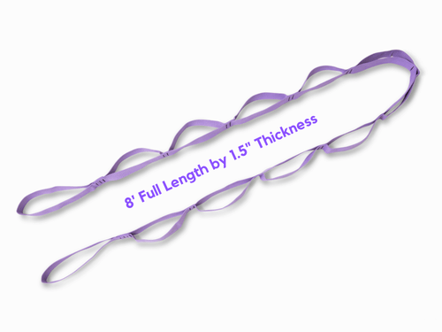 Multi-Loop Stretching Strap for Yoga & Pilates Jupiter Gear