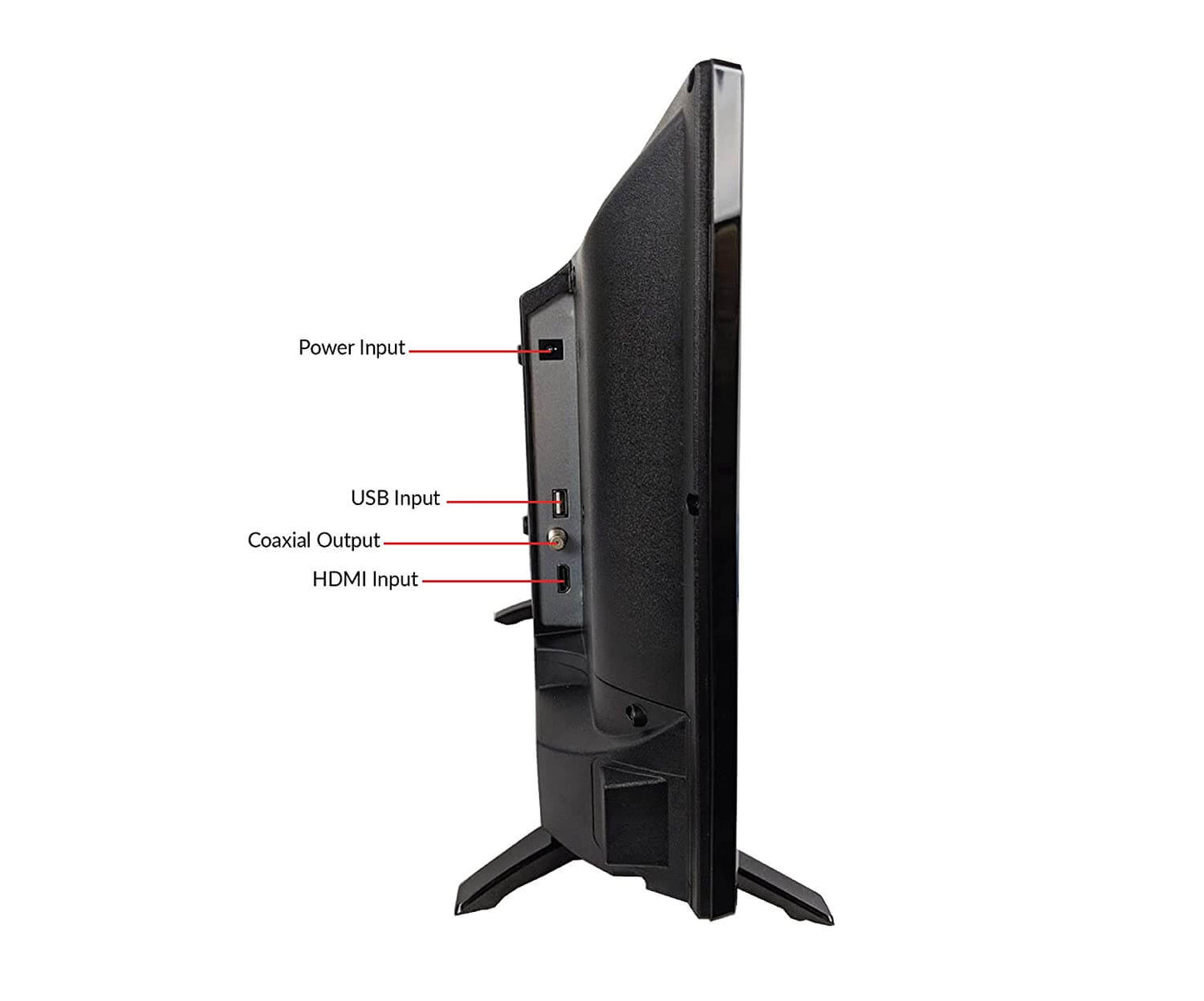 24" Supersonic 12 Volt AC/DC Widescreen LED HDTV with USB, SD Card Reader and HDMI (SC-2411)