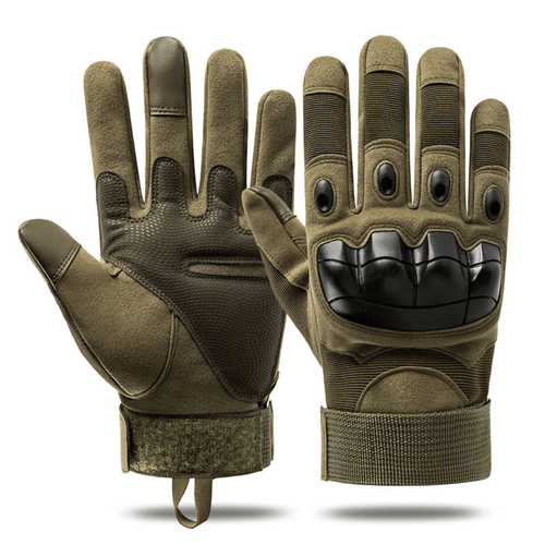 Tactical Military Airsoft Gloves for Outdoor Sports, Paintball, and Motorcycling with Touchscreen Fingertip Capability Jupiter Gear