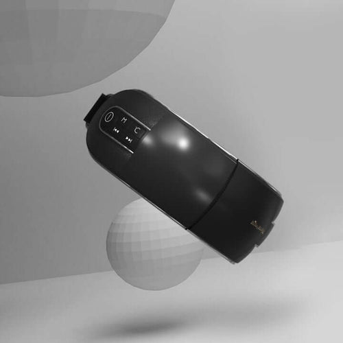 Bella2Bello Bella Electric Bluetooth 3D Eye Massager (Black) (English Voice) 10420 Jupiter Gear