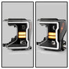 Spyder Signature 20-22 Ford F250/F350 (Halogen) Proj. Headlights - Black (PRO-YD-FS20HALSI-SEQ-BK) OffRoadUSA.com