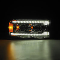 02-05 Dodge Ram LUXX-Series LED Projector Headlights Chrome OffRoadUSA.com