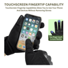 Tactical Military Airsoft Gloves for Outdoor Sports, Paintball, and Motorcycling with Touchscreen Fingertip Capability Jupiter Gear