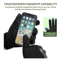 Tactical Military Airsoft Gloves for Outdoor Sports, Paintball, and Motorcycling with Touchscreen Fingertip Capability Jupiter Gear