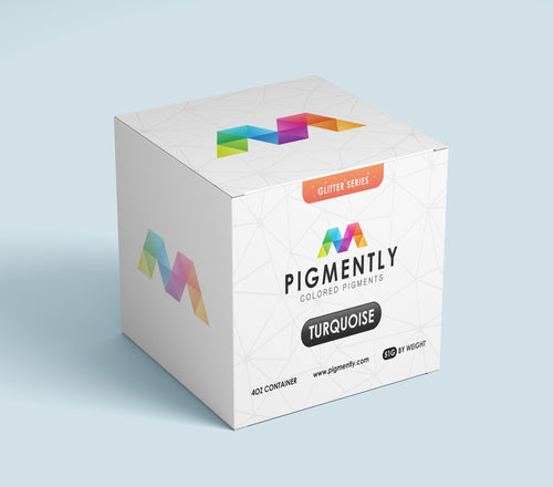 Turquoise Glitter Epoxy Powder Pigment UltraClear Epoxy