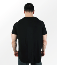 Eucalyptus Mesh Tee - Black Bamtech