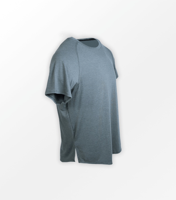 Eucalyptus Mesh Tee - Stone Bamtech