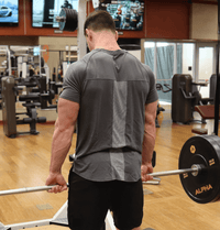 Eucalyptus Mesh Tee - Black Bamtech