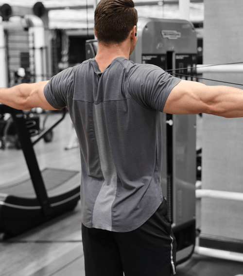 Eucalyptus Mesh Tee - Black Bamtech