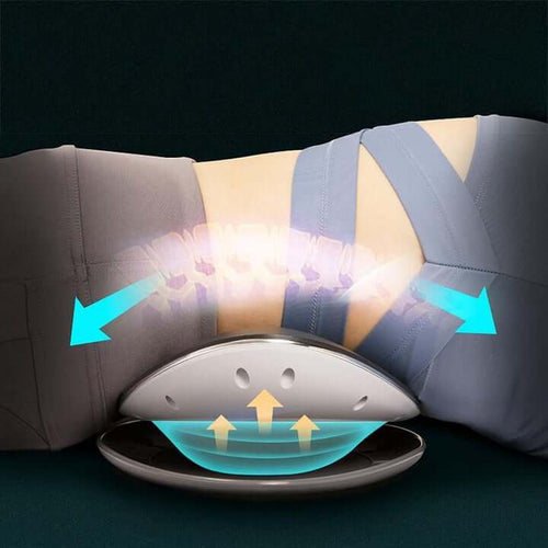 Bella2Bello Wilton Professional Lower Back Stretcher & Massager with Heat Function (Black) US-10374 Jupiter Gear