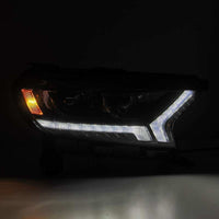 AlphaRex 19-23 Ford Ranger LUXX-Series LED Projector Headlights Black OffRoadUSA.com