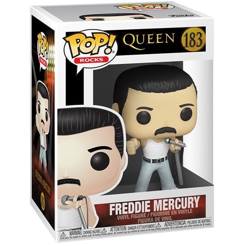 ToyShnip Funko Pop! Rocks - Queen - Freddie Mercury Vinyl Figure - Select