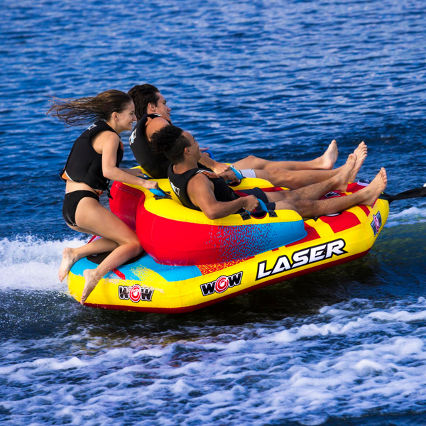 WOW Sports Laser 3-Person Towable Jupiter Gear