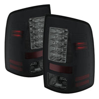 Spyder Dodge Ram 1500 09-14 LED Tail Lights Incandescent- Blk Smke ALT-YD-DRAM09-LED-BSM OffRoadUSA.com