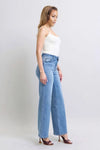 Judy Blue Full Size Wide Leg Jeans with Pockets HTO Apparel