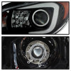 Spyder Subaru WRX 06-07 Projector Headlights - HID Model Only - Black PRO-YD-SWRX06-HID-LBDRL-BK OffRoadUSA.com