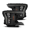 AlphaRex 18-20 Ford F-150 NOVA LED Proj Headlight  Blk (14th Gen G2 Style) OffRoadUSA.com