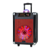 12" Portable Bluetooth Speaker with Disco Ball Light Jupiter Gear