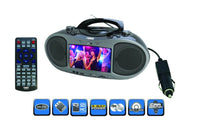 7" Bluetooth® DVD Boombox Jupiter Gear