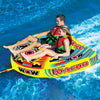 WOW Sports Macho 1-3 Person Towable Water Tube For Pool and Lake (16-1030) Jupiter Gear