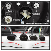 Spyder BMW Z3 96-02 Projector Headlights LED Halo Smoke High H1 Low H1 PRO-YD-BMWZ396-HL-SM OffRoadUSA.com