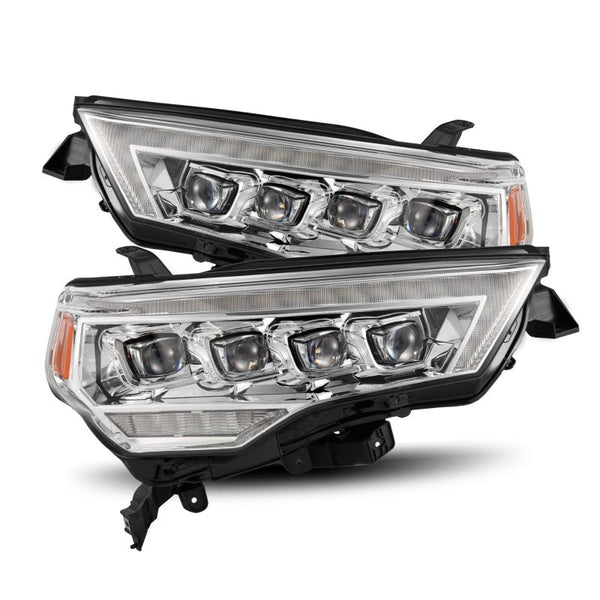 AlphaRex 14-24 Toyota 4Runner MK II NOVA-Series LED Projector Headlights Chrome OffRoadUSA.com