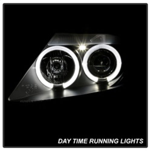 Spyder BMW Z4 03-08 Projector Headlights Xenon/HID Model Only - LED Halo Black PRO-YD-BMWZ403-HID-BK OffRoadUSA.com