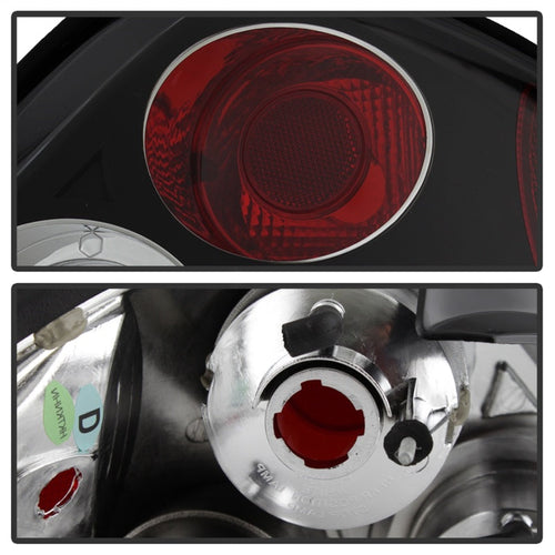 Spyder Hyundai Tiburon 03-05 Euro Style Tail Lights Black ALT-YD-HYT03-BK OffRoadUSA.com