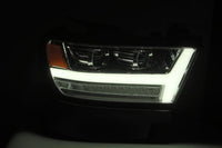 AlphaRex 19-20 Ram 1500HD PRO-Series Proj Headlight Plnk Styl Chrm w/Activ Light/Seq Signal/Plnk DRL OffRoadUSA.com