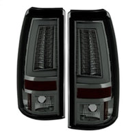 Spyder Chevy Silverado 1500/2500 99-02 Version 2 LED Tail Lights - Smoke ALT-YD-CS99V2-LED-SM OffRoadUSA.com