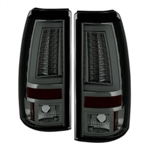 Spyder Chevy Silverado 1500/2500 99-02 Version 2 LED Tail Lights - Smoke ALT-YD-CS99V2-LED-SM OffRoadUSA.com
