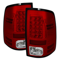 Spyder Dodge Ram 1500 13-14 13-14 LED Tail Lights LED Model only - Red Clear ALT-YD-DRAM13-LED-RC OffRoadUSA.com