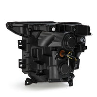 AlphaRex 21-23 Ford F150 / 21-23 Ford F150 Raptor LUXX-Series LED Projector Headlights Alpha-Black OffRoadUSA.com