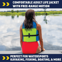 WOW Watersports Vis-Wave Youth Life Vest Jupiter Gear