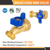 3/4" FNPT x 3/4" GHT Spigot, Hose Bibb Valve