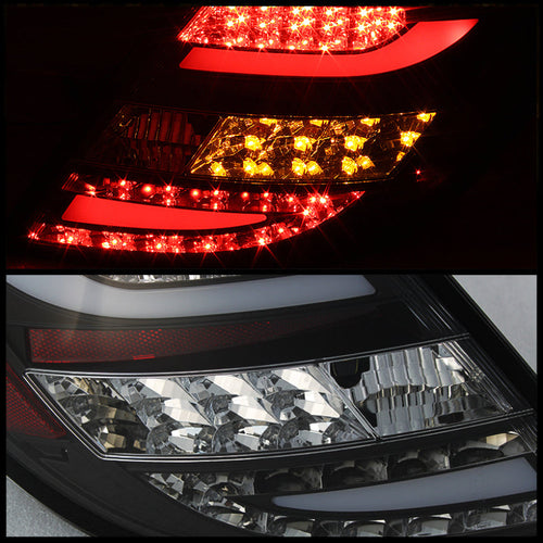 Spyder Mercedes Benz W204 C-Class 11-14 LED Tail Lights - Blk ALT-YD-MBZC11-LED-BK OffRoadUSA.com