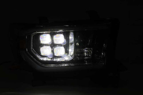 AlphaRex 07-13 Toyota Tundra/08-17 Toyota Sequoia NOVA-Series LED Projector Headlights Black (With Level Adjuster) OffRoadUSA.com