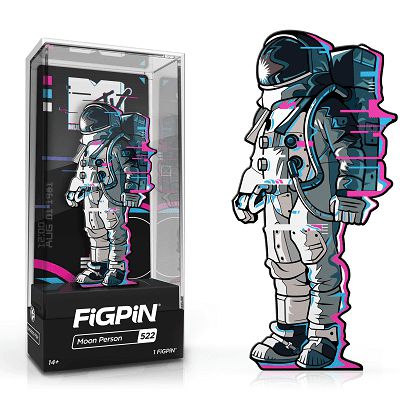 FiGPiN #522 - MTV - Moon Person Enamel Pin ToyShnip