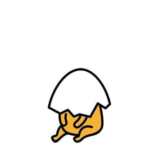 ToyShnip FiGPiN Enamel Pin - Gudetama Limited Edition - Select Figure(s)