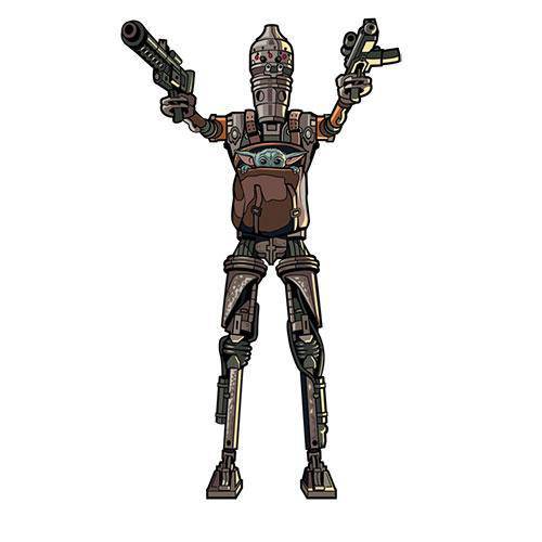 ToyShnip FiGPiN Enamel Pin - Star Wars - The Mandalorian - Select Figure(s)