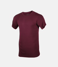 Bamboo Aerotech T-Shirt - Dark Plum Bamtech