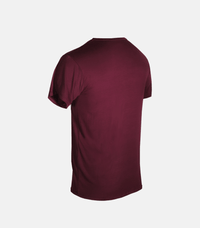 Bamboo Aerotech T-Shirt - Dark Plum Bamtech