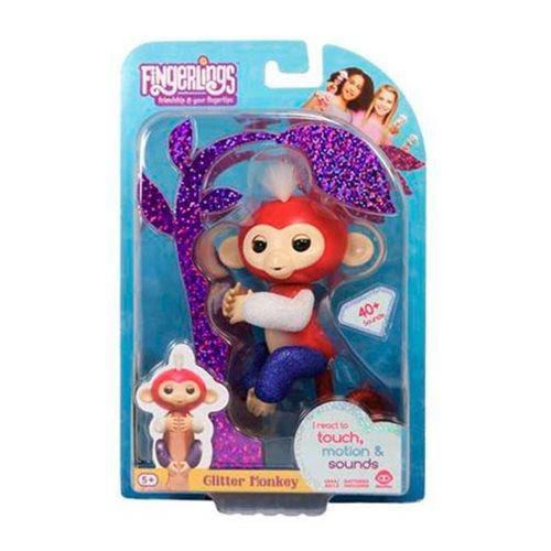 ToyShnip ToyShnip Fingerlings Liberty Glitter Monkey