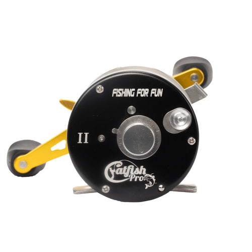 Fishing for Fun Round Baitcaster Reel Catfish Pro
