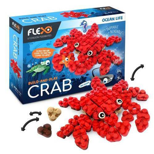 ToyShnip ToyShnip FLEXO Ocean Life Range - Crab – EzBuyCo