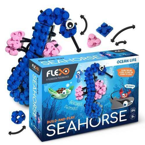 ToyShnip ToyShnip FLEXO Ocean Life Range - Seahorse