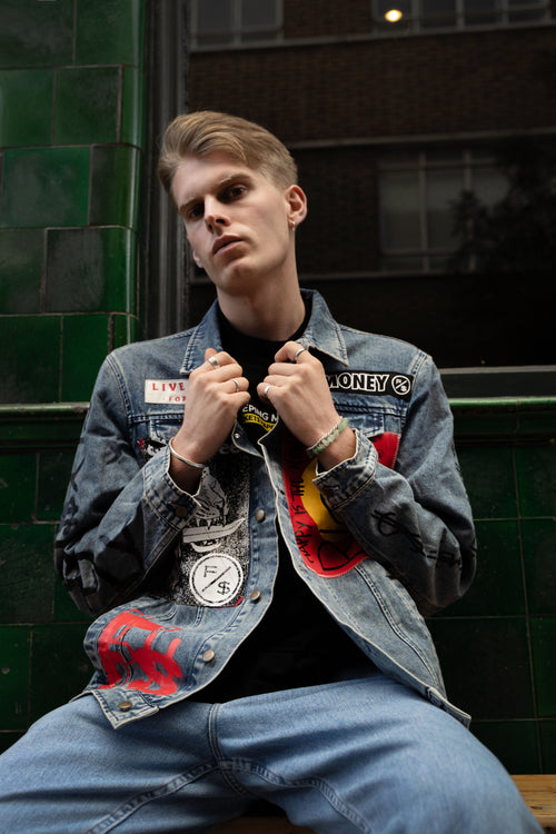 New Rich Denim Jacket (Denim) Fly Supply Co