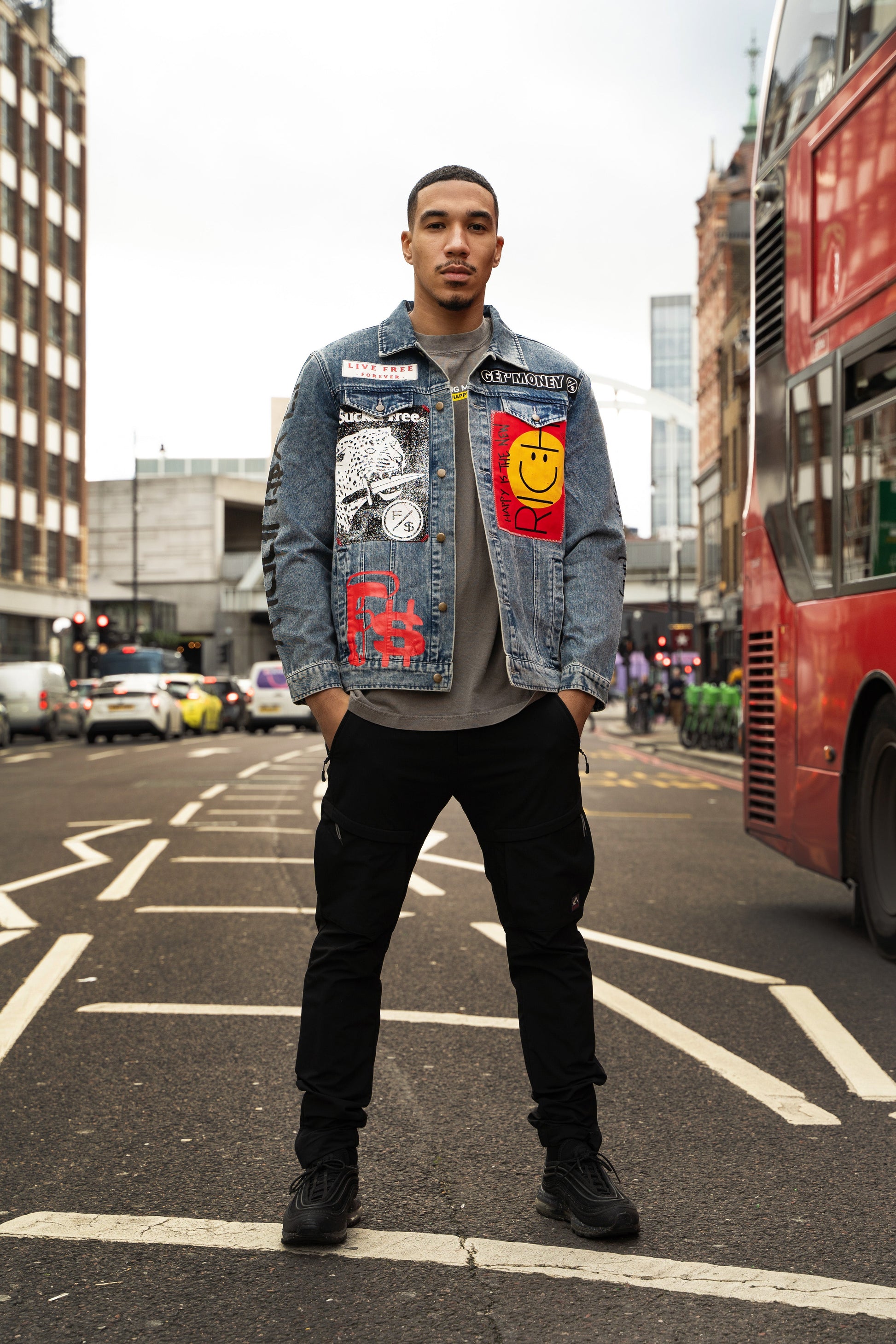 Fly Supply Co Fly Supply Co New Rich Denim Jacket (Denim)